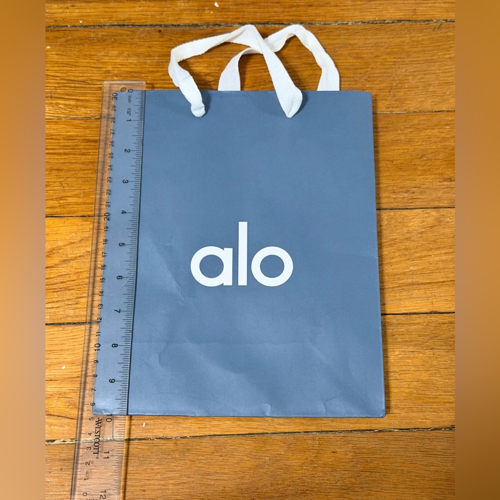 ALO Yoga Blue Tote Bag